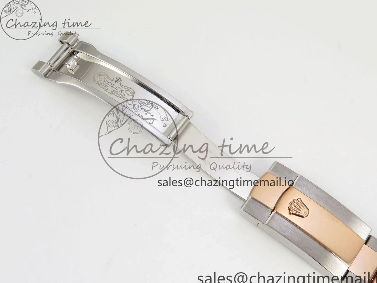 MiroTime 0210 Effortless DateJust 41 126331 SS RG ARF 1:1 Best Edition Brown Stick Dial on Oyster Bracelet SH3235 (Weighted) 201